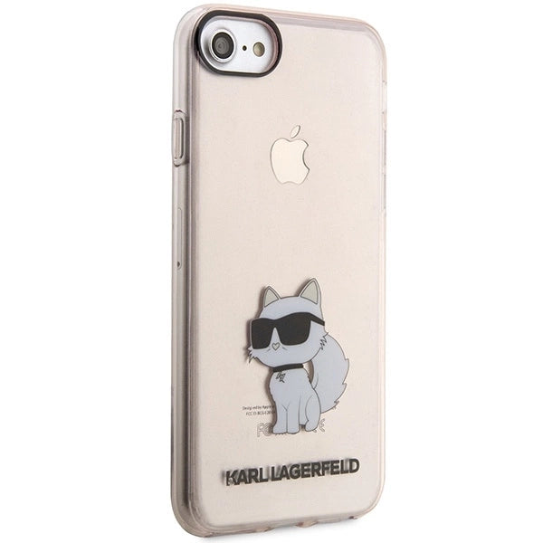 Karl Lagerfeld KLHCI8HNCHTCP iPhone 7/8/ SE 2020 / SE 2022 pink/pink hardcase Ikonik Choupette_5