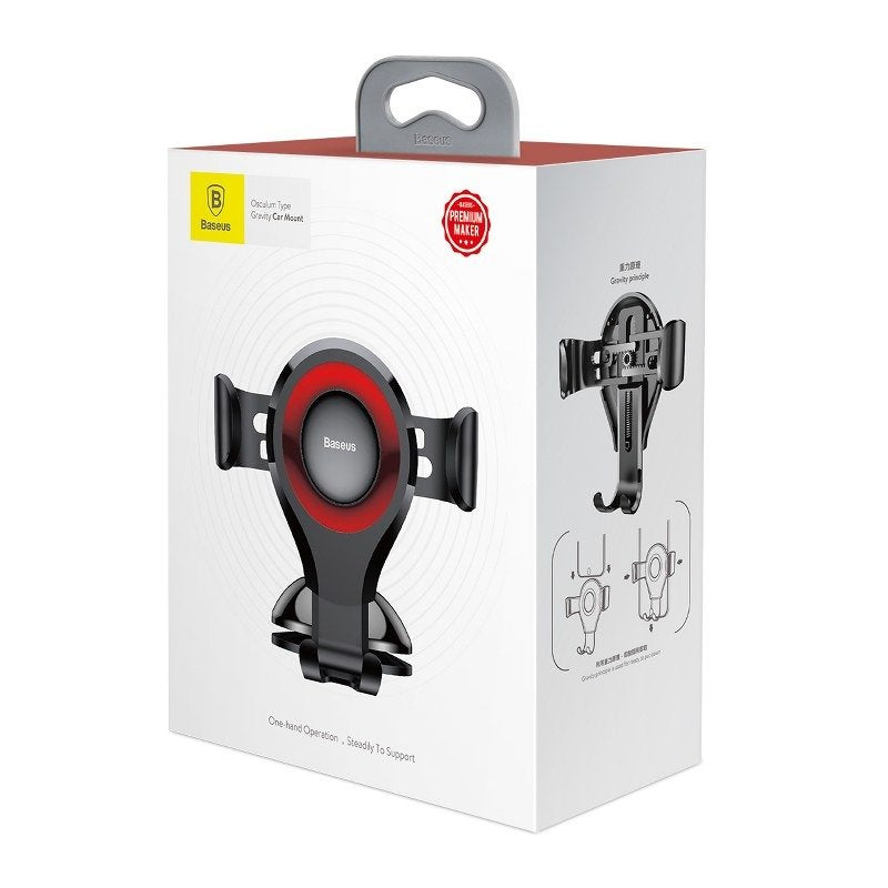 Baseus Osculum SUYL-XP09 gravity car holder for windshield or dashboard - red_18