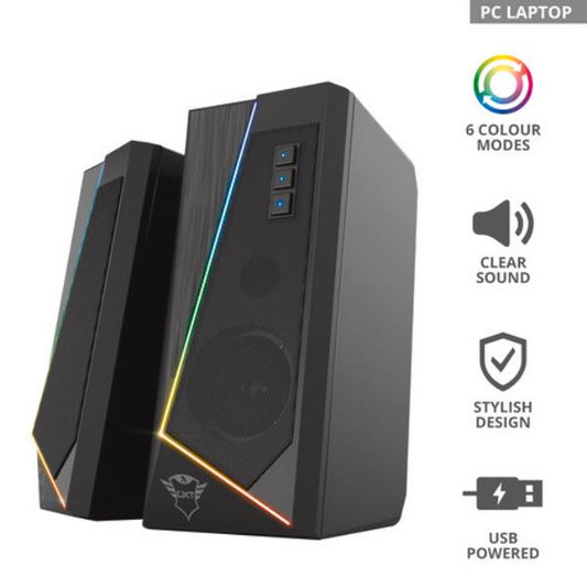 GXT609 ZOXA RGB 2.0 SET SPEAKERS ILLUMINATI LED RGB 6W RMS (12W PICCO)_0