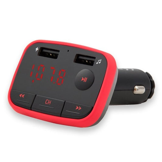 TRANSMISOR FM COCHE CON CARGADOR 2.4A SAVIO TR-10_0