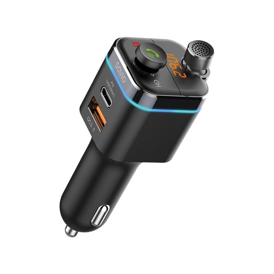 TRANSMISOR FM BLUETOOTH COCHE SAVIO TR-12_0