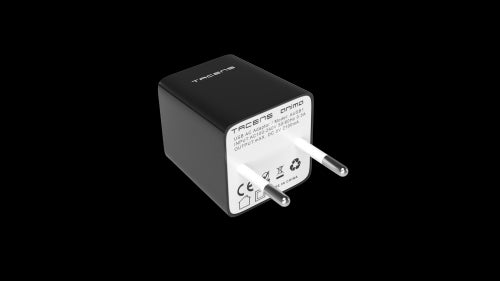 TACENS ANIMA AUSB1 USB CHARGER, 2x USB PORTS, 2.1A ULTRAFAST CHARGE, LIGHWEIGT AND COMPACT SIZE DESIGN, EU CONNECTOR, BLACK/WHITE DESIGN_2