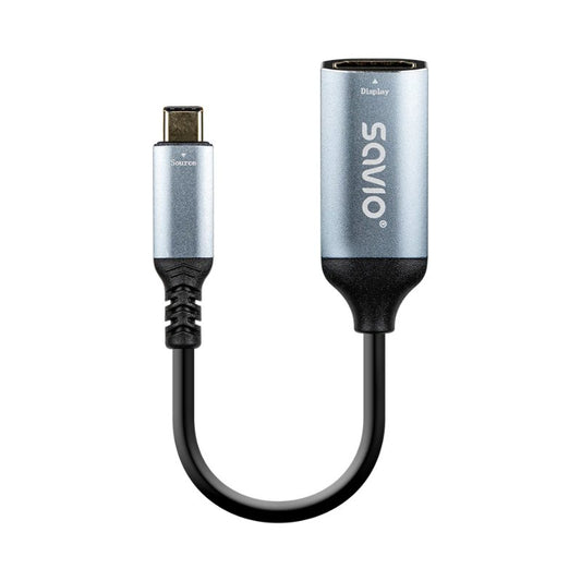 ADAPTADOR SAVIO AK-78 USB-C HDMI (H) 60 HZ SILV_0