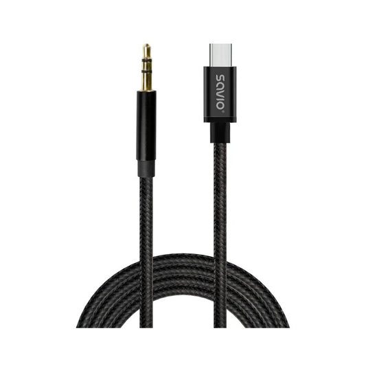CABLE USB-C A MINI-JACK SAVIO CL-187 1M_0