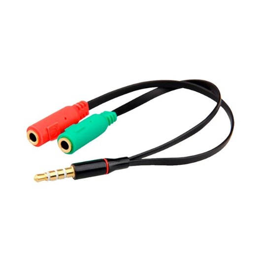 ADAPTADOR COOL DOBLE JACK 3.5MM AUX_0
