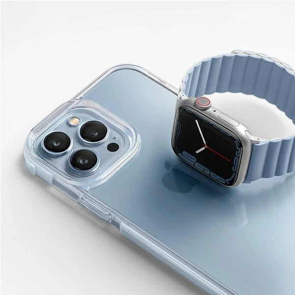 Uniq Revix strap for Apple Watch 1/2/3/4/5/6/7/8/SE/SE2/Ultra 42/44/45/49mm - white and blue_8