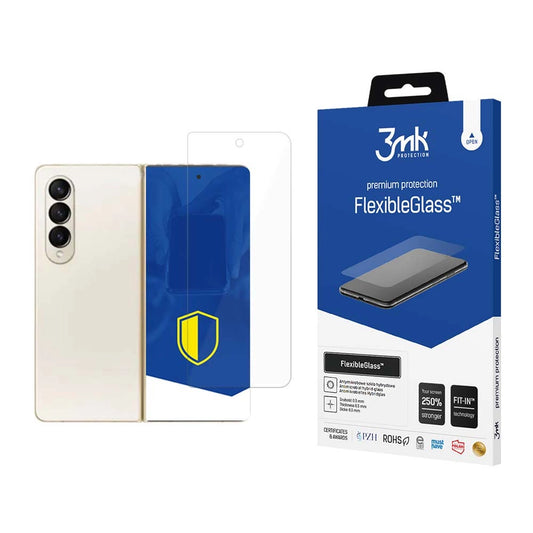 3mk FlexibleGlass™ hybrid glass on Samsung Galaxy Z Fold 4 (front)_0