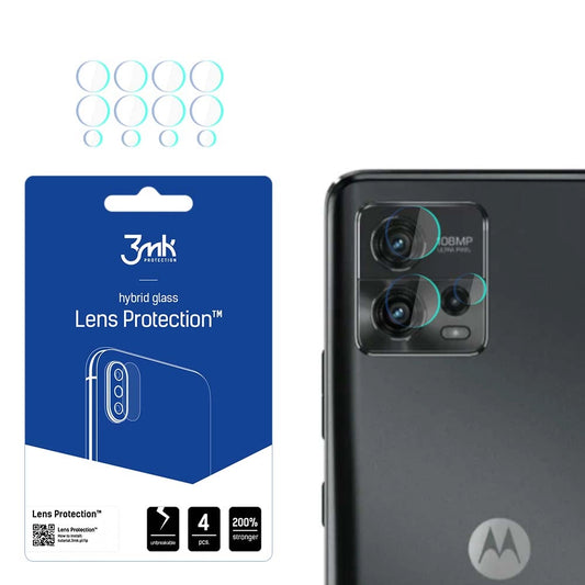 3mk Lens Protection™ hybrid camera glass for Motorola Moto G72_0