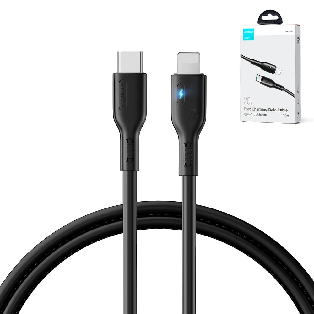 Joyroom Premium Series A13 Lightning / USB-C 20W 2m cable - black_2