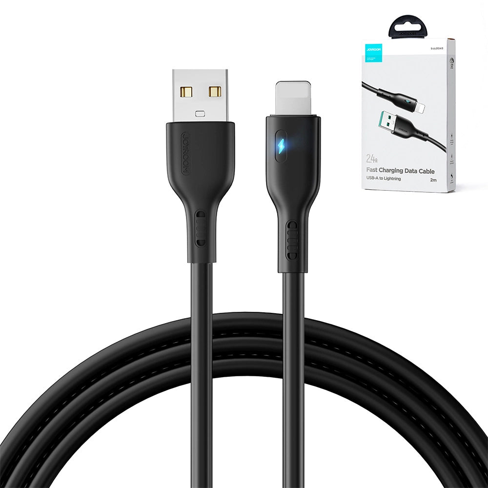 Joyroom Premium Series A13 USB-A / Lightning 2.4A cable 2m - black_2