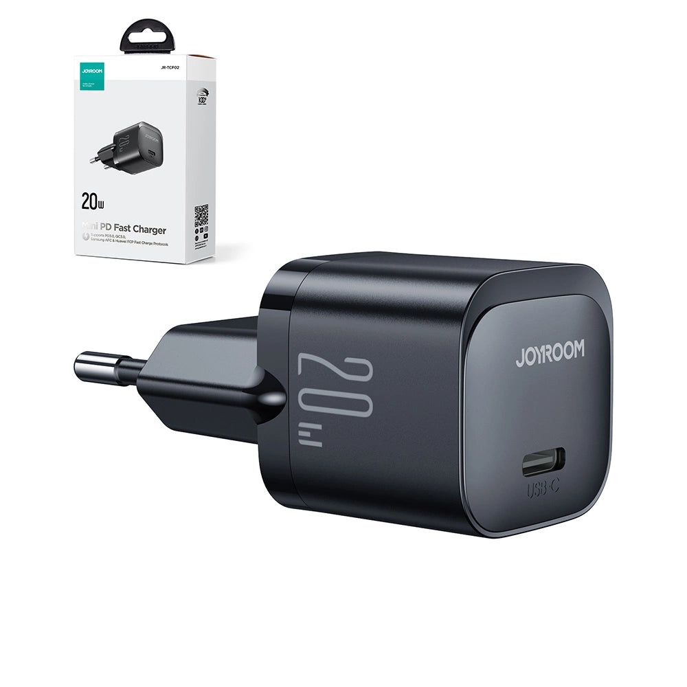 Mini charger USB C 20W PD Joyroom JR-TCF02 - black_1