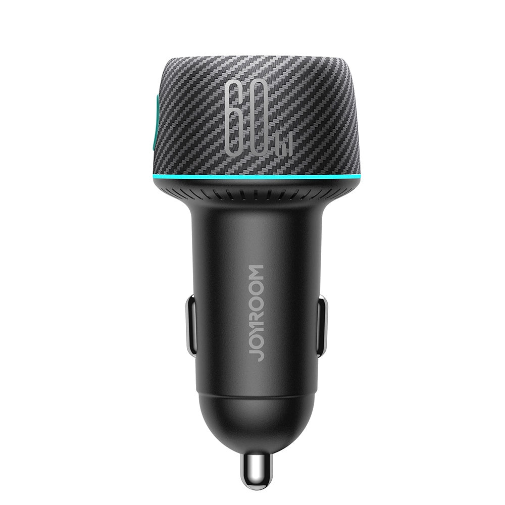 60W USB-C USB-A car charger Joyroom JR-CCN01 - black_13