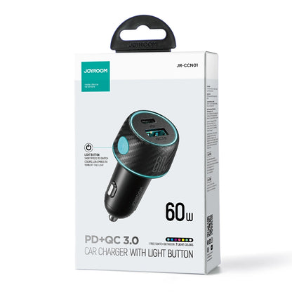 60W USB-C USB-A car charger Joyroom JR-CCN01 - black_7