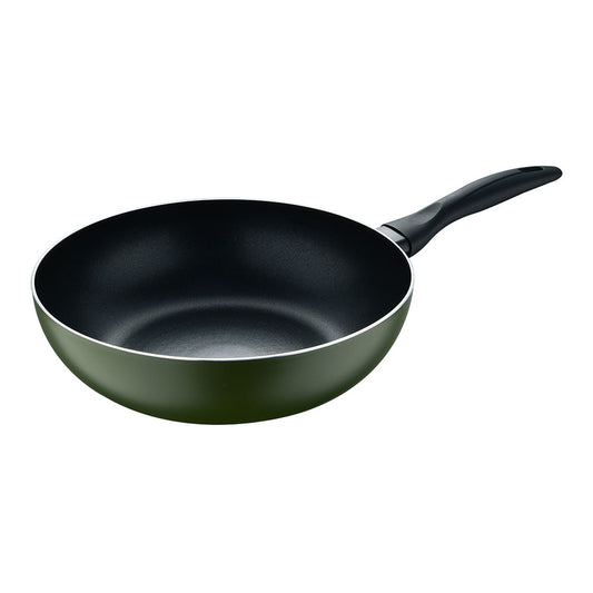 Wok de alumÃ­nio prensado, induÃ§Ã£o, experto Ã¸28 cm_0