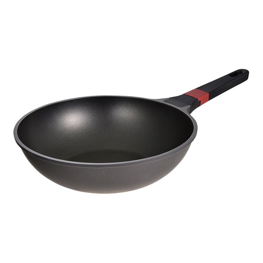 Wok de alumÃ­nio fundido sem tampa, induÃ§Ã£o, denia experto Ã¸28 cm_0
