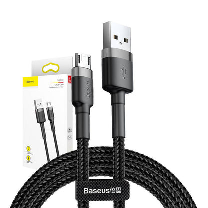 Baseus Cafule Micro USB cable 2.4A 0,5m (gray + black)_13