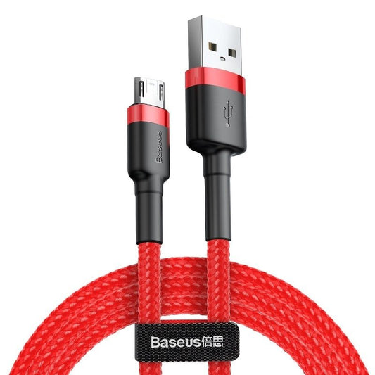 Baseus Cafule Micro USB cable 2.4A 1m (Red)_0