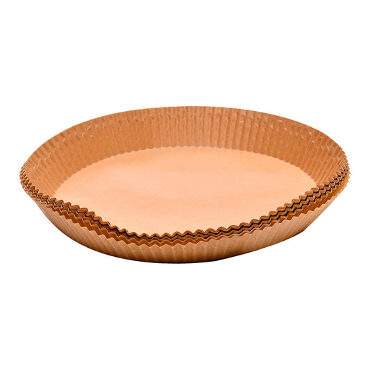 Bandeja de papel redonda para fritadeira de ar foodies mp, Ã¸26 cm, 50 unidades_0