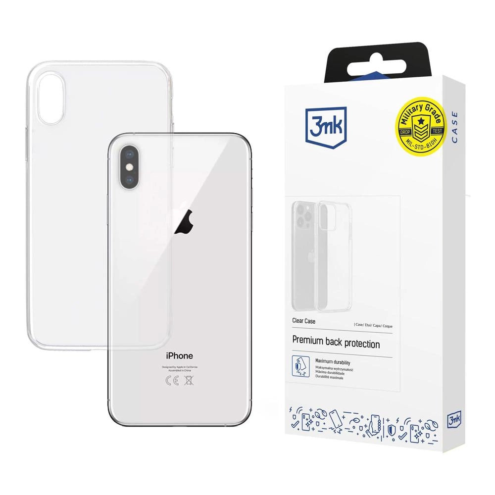 3mk Clear Case for iPhone Xs Max - transparent_0