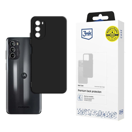 3mk Matt Case for Motorola Moto G82 5G - black_0