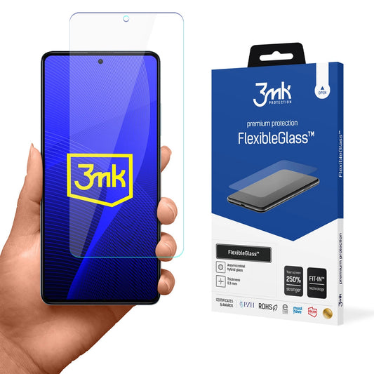 Tempered Glass for Xiaomi Redmi Note 12 Pro Hybrid Flexi 7H Series 3mk FlexibleGlass_0