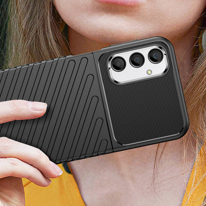 Thunder Case case for Samsung Galaxy A24 4G silicone armor case black_4