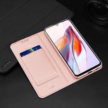 Dux Ducis Skin Pro Case For Xiaomi Redmi 11A / Poco C55 / Redmi 12C Cover Flip Card Wallet Stand Pink_14