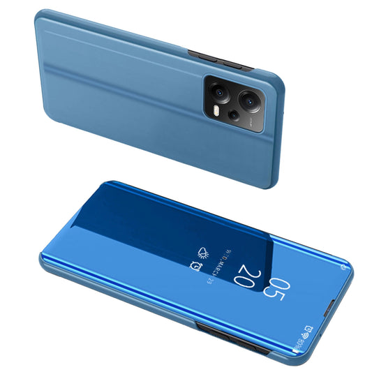 Clear View Case for Xiaomi Redmi Note 12 5G / Poco X5 5G cover with flip cover blue_0