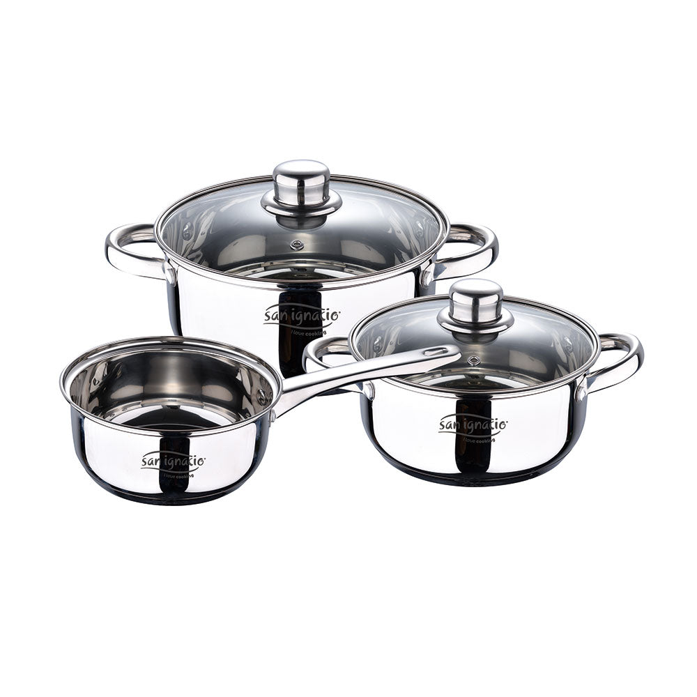 Trem de cozinha de 5 peÃ§as em inox ind cassel sg8171 san ignacio_0