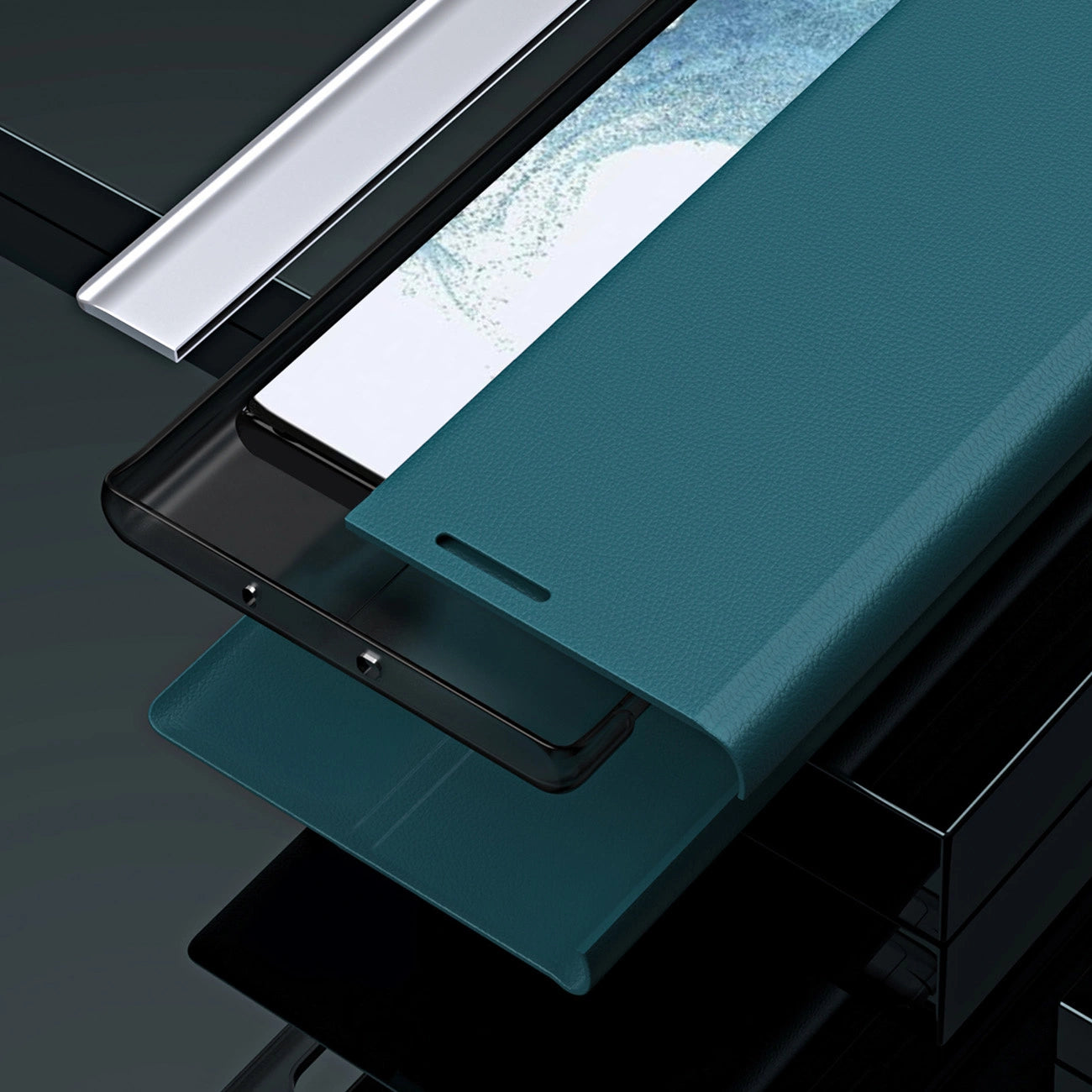Sleep Case Pro case for Xiaomi Redmi Note 12 Pro+ with flip stand black_5