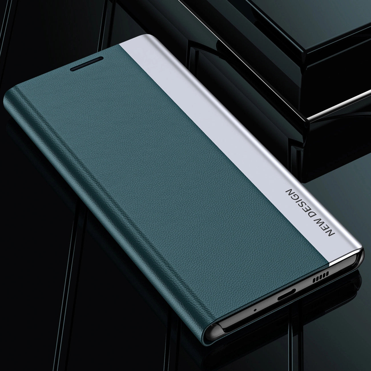 Sleep Case Pro case for Xiaomi Redmi Note 12 5G / Poco X5 5G with flip stand blue_2
