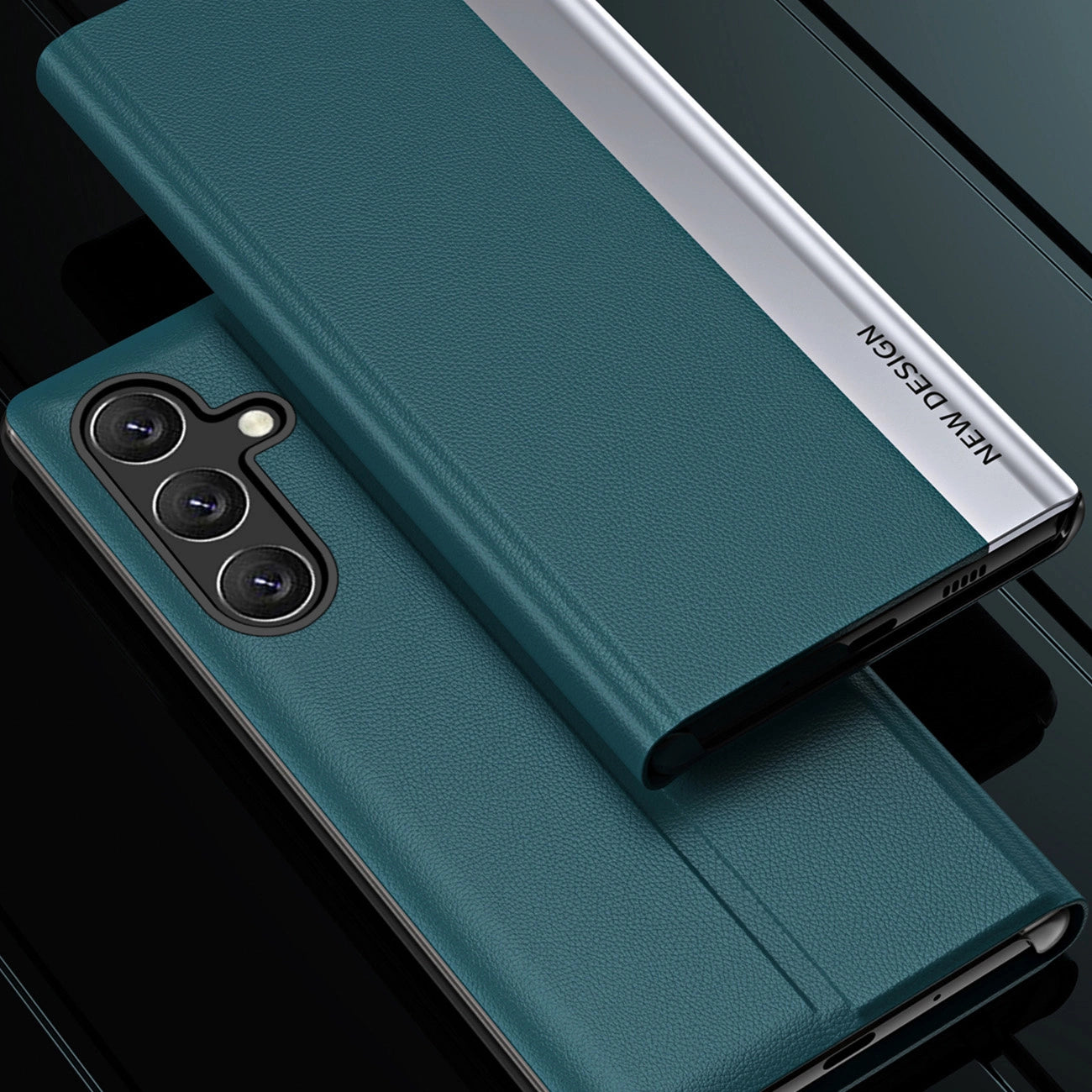 Sleep Case Pro case for Xiaomi Redmi Note 12 5G / Poco X5 5G with flip stand blue_3