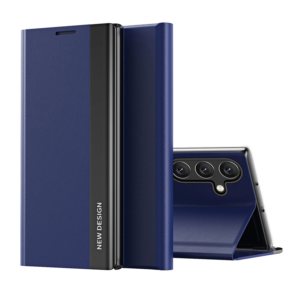 Sleep Case Pro case for Samsung Galaxy A24 4G with flip stand blue_0