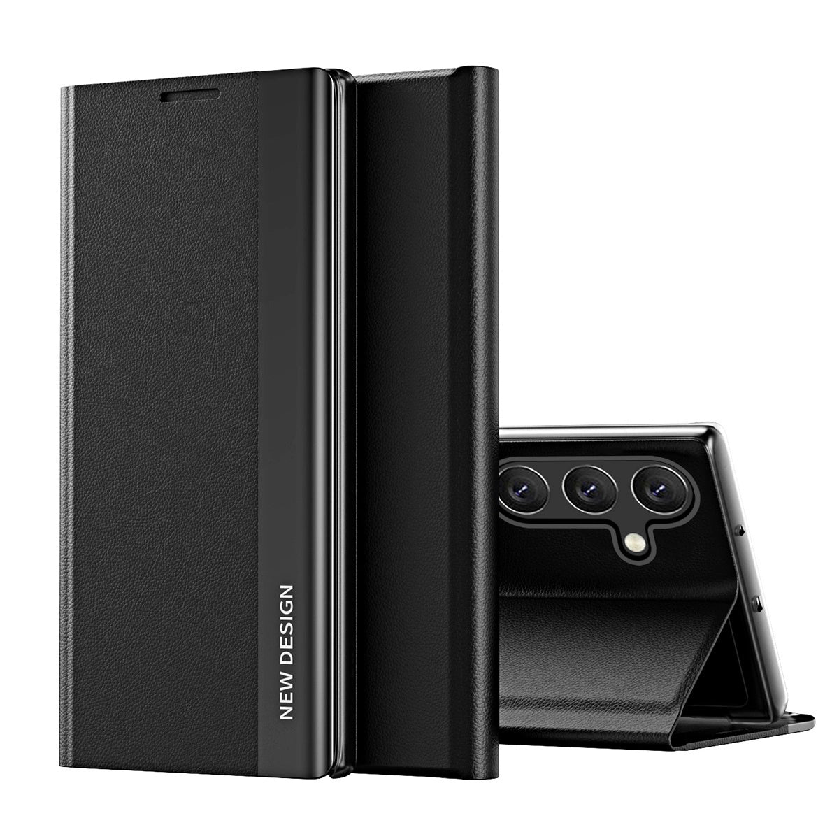 Sleep Case Pro case for Samsung Galaxy A24 4G with flip stand black_0