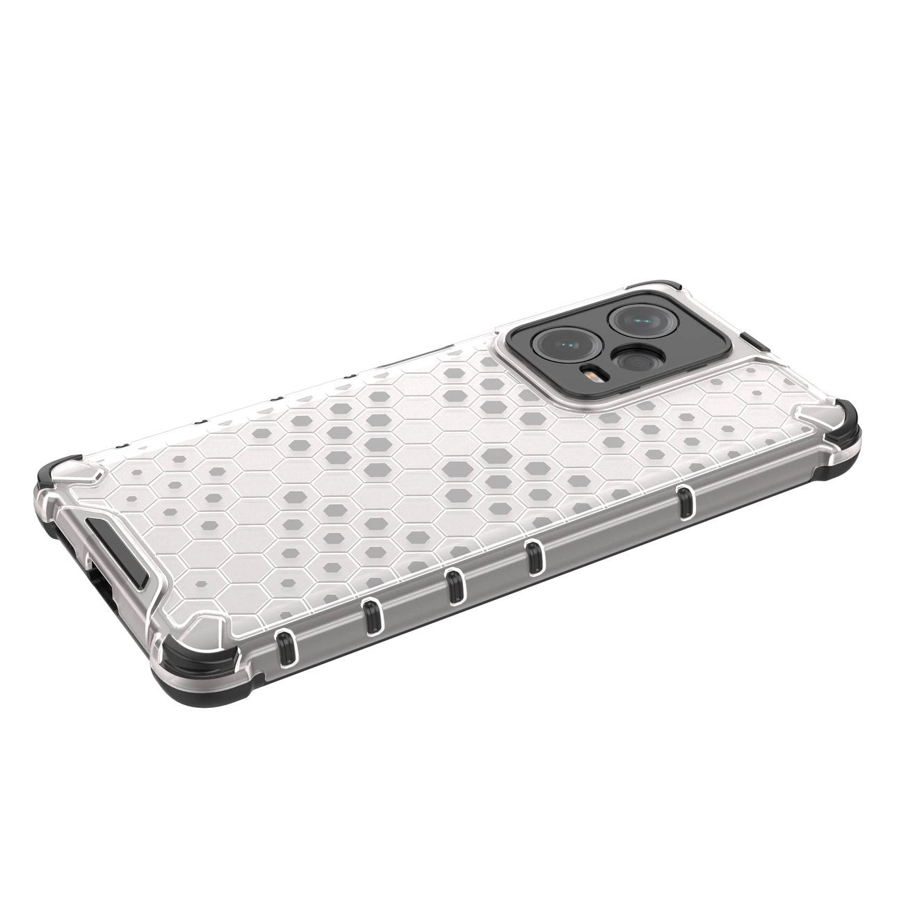 Honeycomb case for Xiaomi Redmi Note 12 Pro+ armored hybrid cover black_14