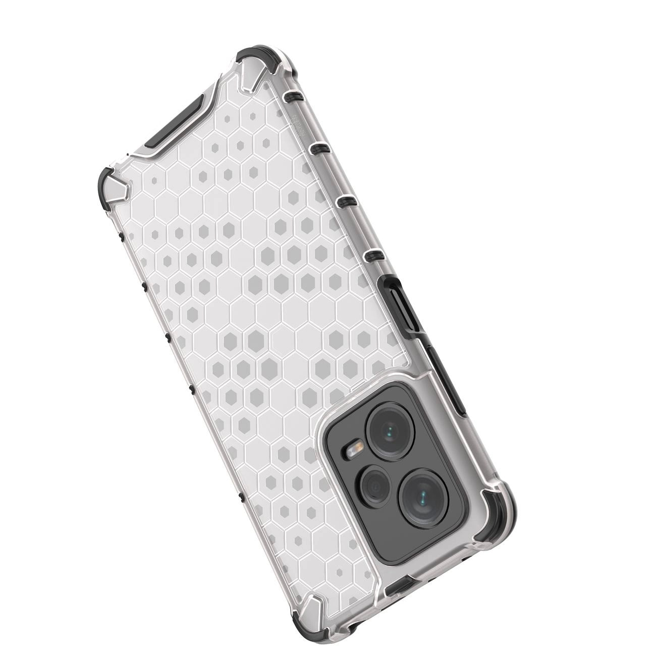 Honeycomb case for Xiaomi Redmi Note 12 Pro+ armored hybrid cover black_16