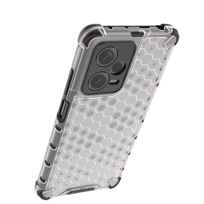 Honeycomb case for Xiaomi Redmi Note 12 Pro+ armored hybrid cover black_17
