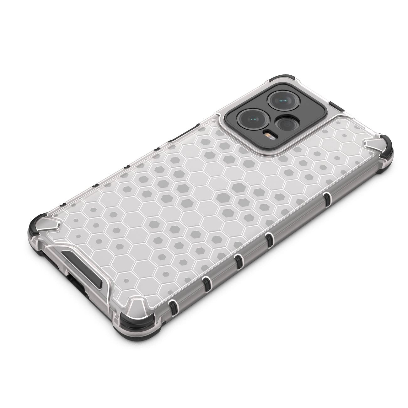Honeycomb case for Xiaomi Redmi Note 12 Pro+ armored hybrid cover black_5