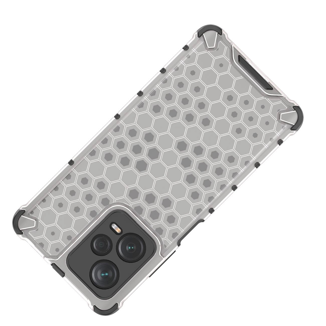 Honeycomb case for Xiaomi Redmi Note 12 Pro+ armored hybrid cover black_7