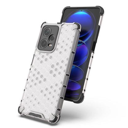 Honeycomb case for Xiaomi Redmi Note 12 Pro+ armored hybrid cover black_8