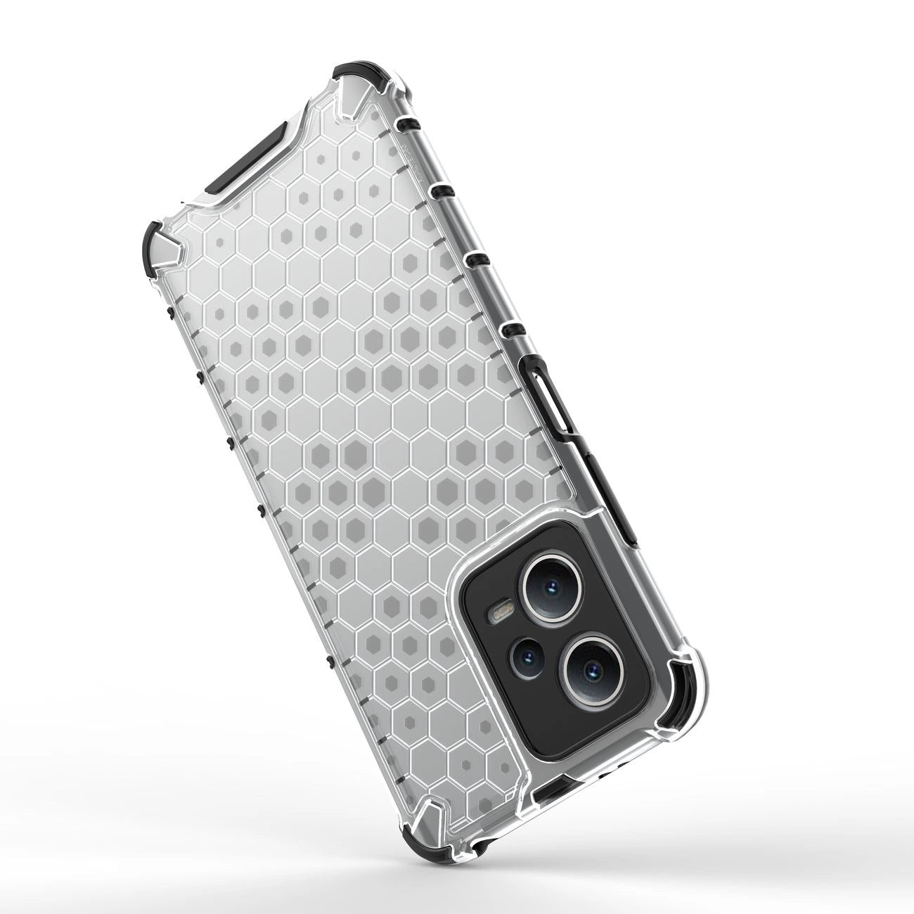 Honeycomb case for Xiaomi Redmi Note 12 5G / Poco X5 5G armored hybrid cover black_14