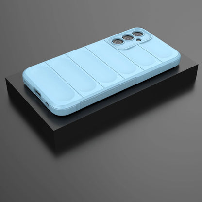 Magic Shield Case for Samsung Galaxy A24 4G flexible armored cover light blue_2