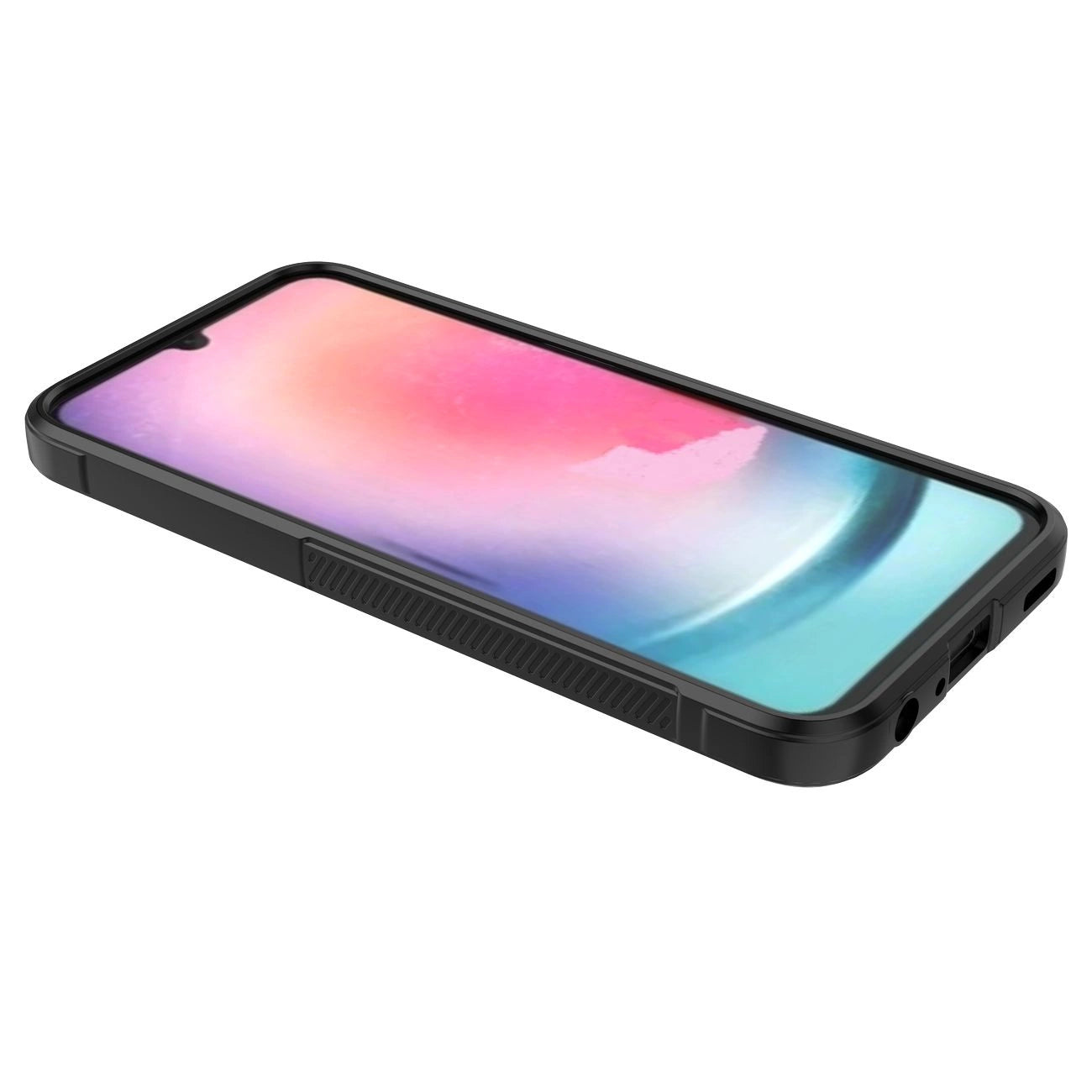 Magic Shield Case for Samsung Galaxy A24 4G flexible armored cover light blue_11