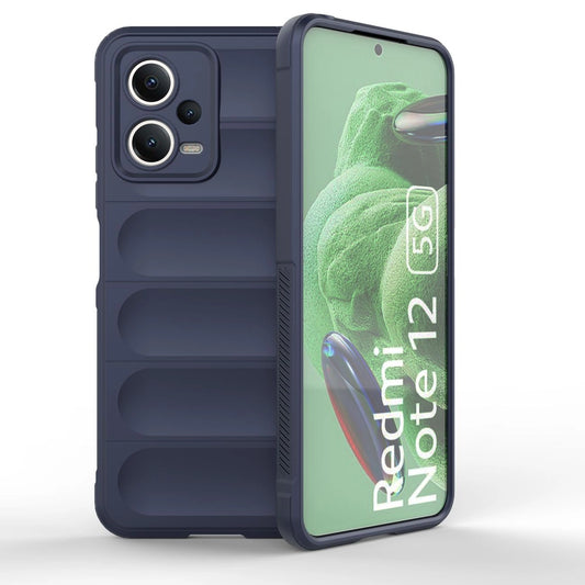 Magic Shield Case for Xiaomi Redmi Note 12 5G / Poco X5 5G Flexible Armor Case Blue_0