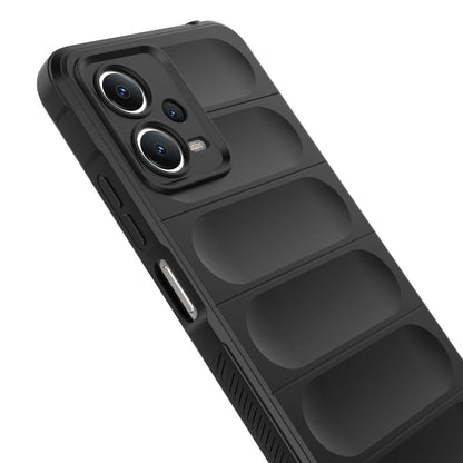 Magic Shield Case for Xiaomi Redmi Note 12 5G / Poco X5 5G Flexible Armor Cover Black_12