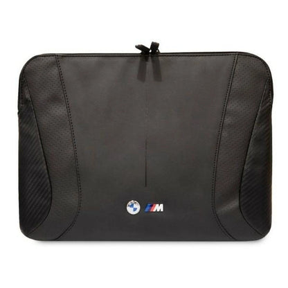 BMW Carbon&amp;Perforated sleeve for a 14&quot; laptop - black_0
