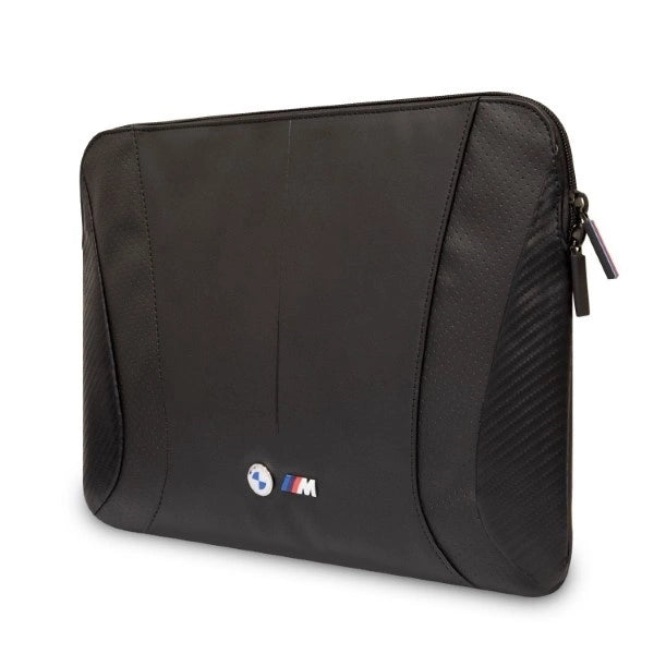 BMW Carbon&amp;Perforated sleeve for a 14&quot; laptop - black_1