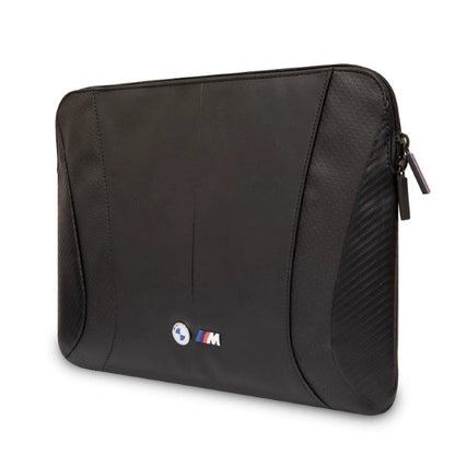 BMW Carbon&amp;Perforated sleeve for a 14&quot; laptop - black_1