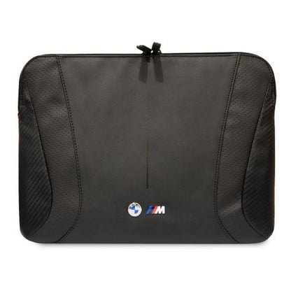 BMW Carbon&amp;Perforated sleeve for a 16&quot; laptop - black_0