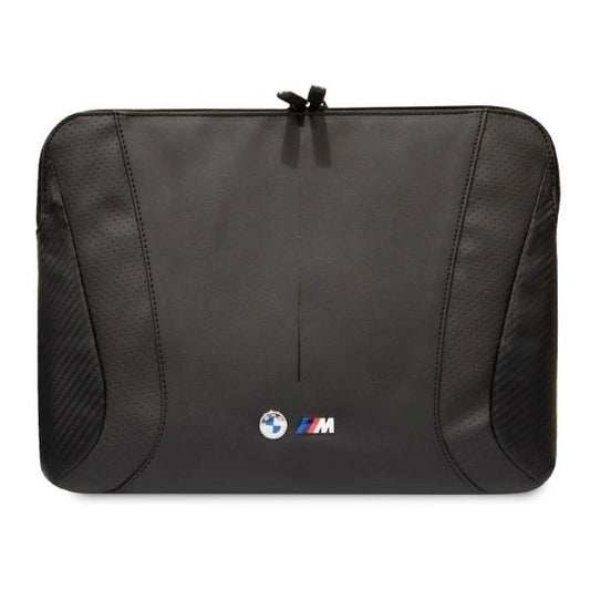 BMW Carbon&amp;Perforated sleeve for a 16&quot; laptop - black_0